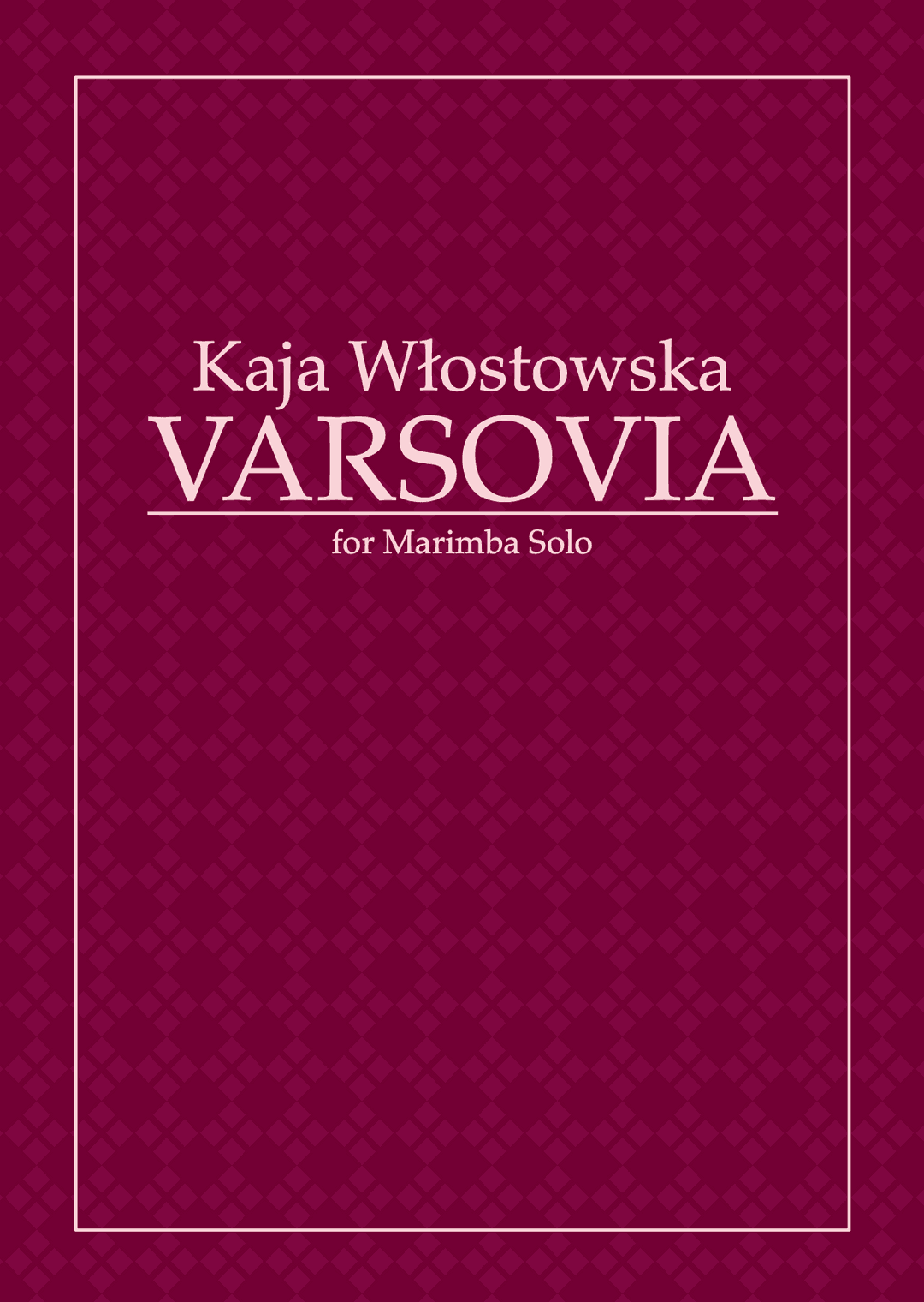 VARSOVIA - Score - PDF